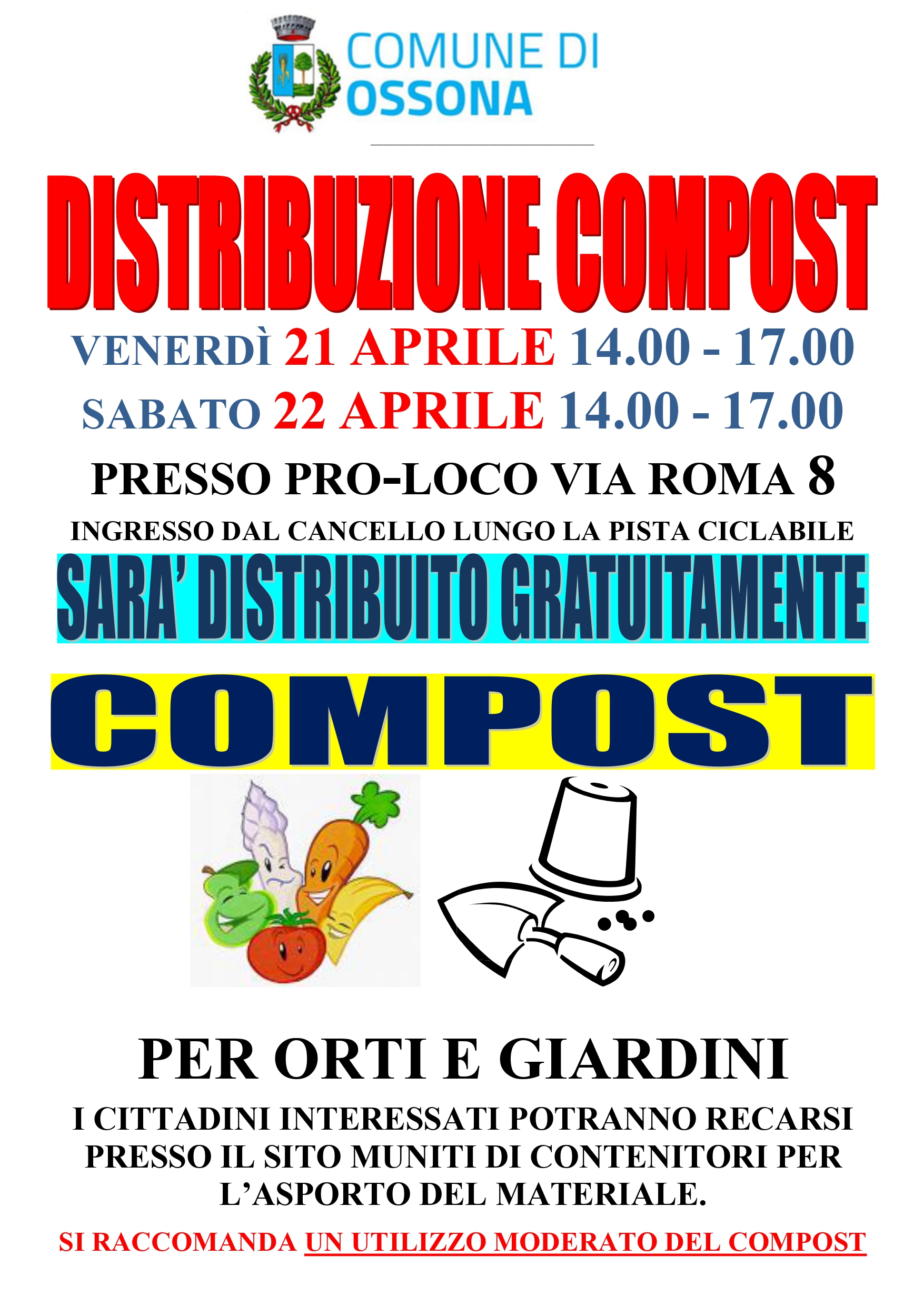 Distribuzione compost