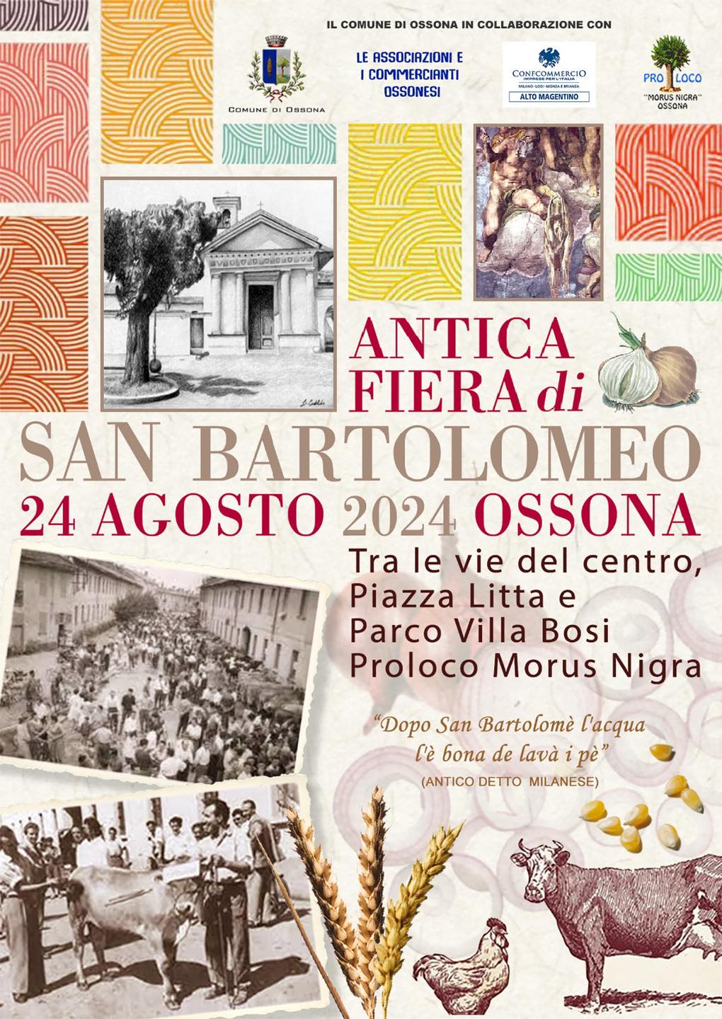 Confcommercio Alto Magentino, Comune di Ossona, Pro Loco "Morus Nigra" A.P.S. Ossona