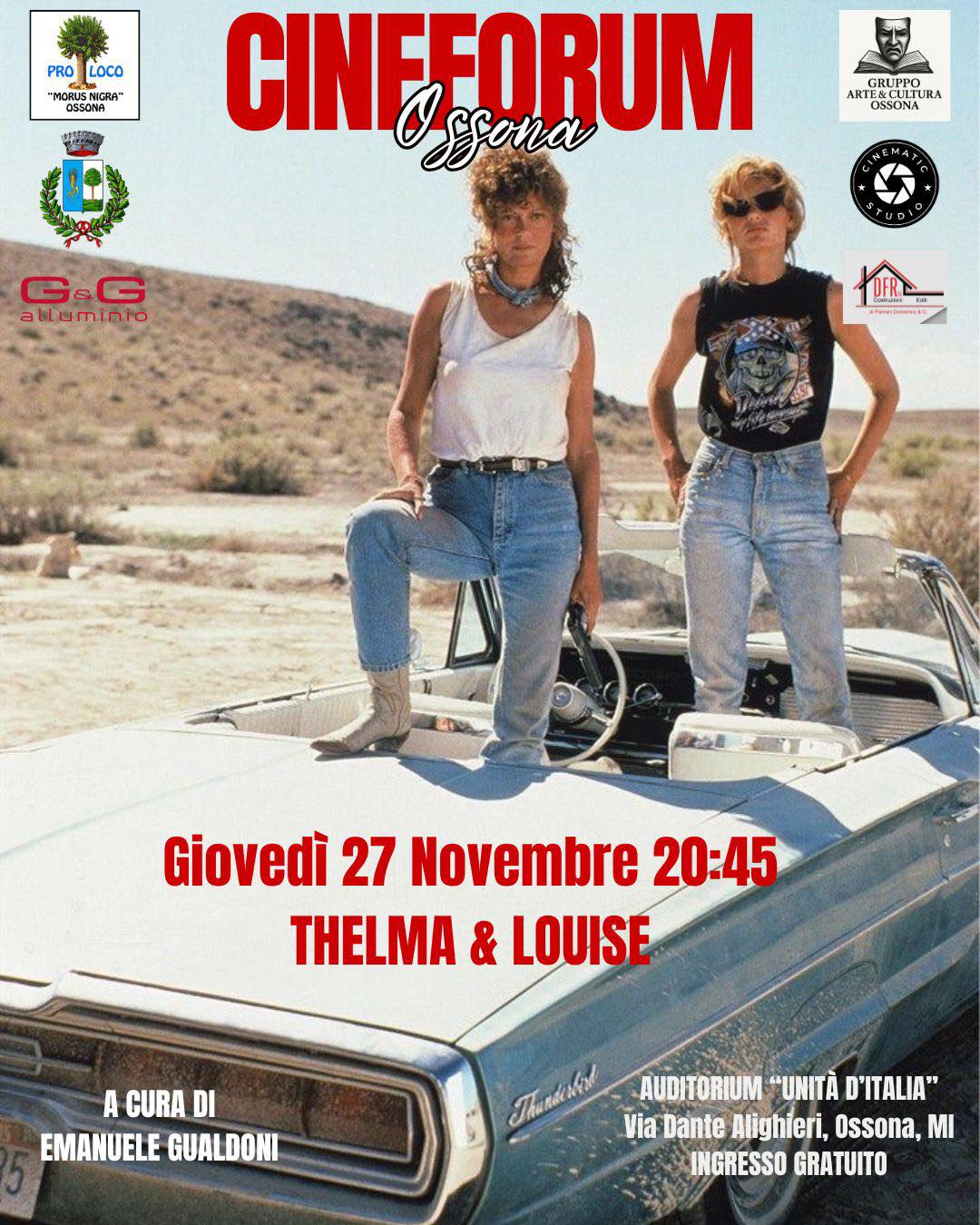 Cinematic Studio, Comune di Ossona, Pro Loco "Morus Nigra" A.P.S. Ossona