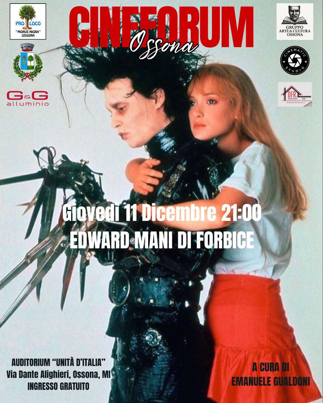 Cinematic Studio, Comune di Ossona, Pro Loco "Morus Nigra" A.P.S. Ossona